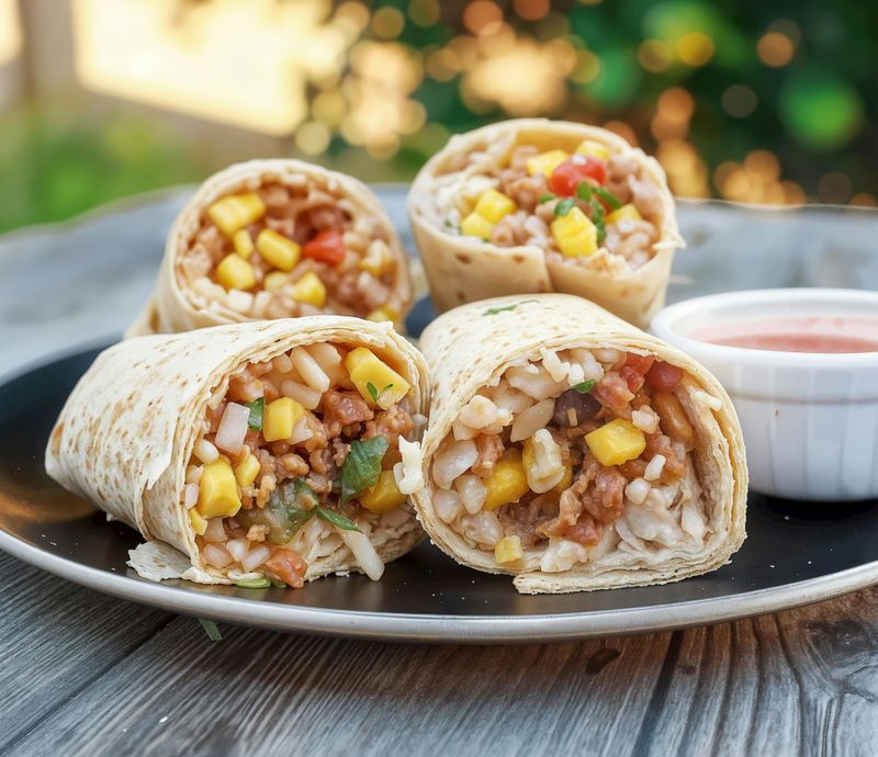 Microwave burritos