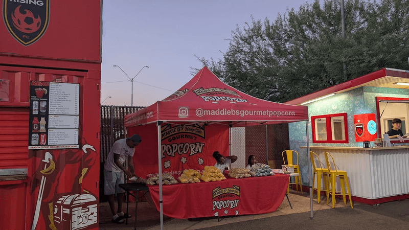 A Bar and Refreshments for Adult Shoppers