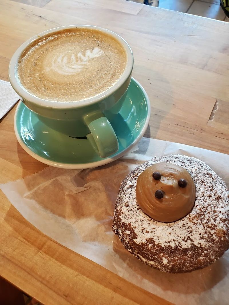This Florida Bakery Serves Glazed Donuts That Are Out of This World 4 Cuban Coffee Cake Donut — A Local Flavor Twist