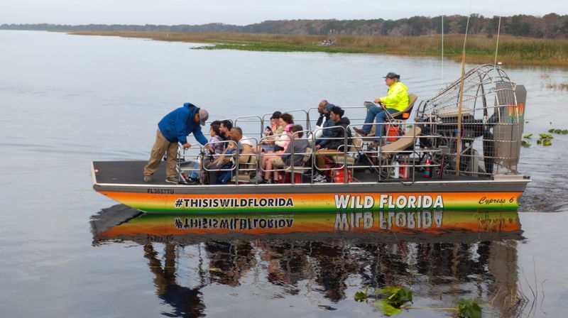 The Airboat Tour on the Lake