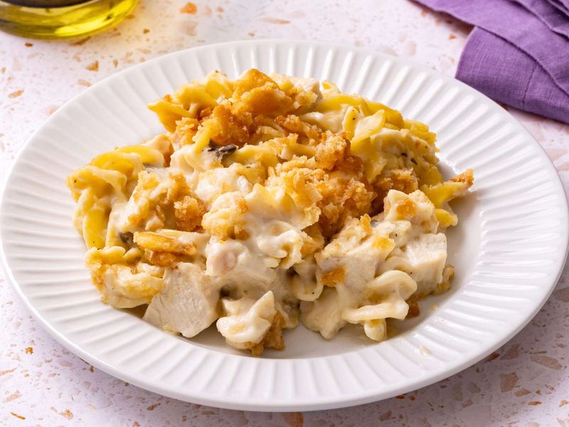 Chicken noodle casserole