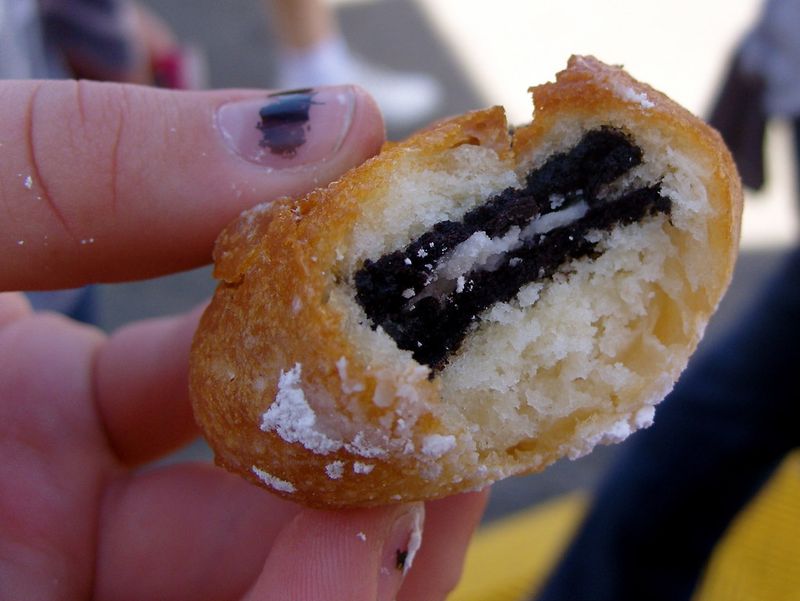 Deep fried Oreos