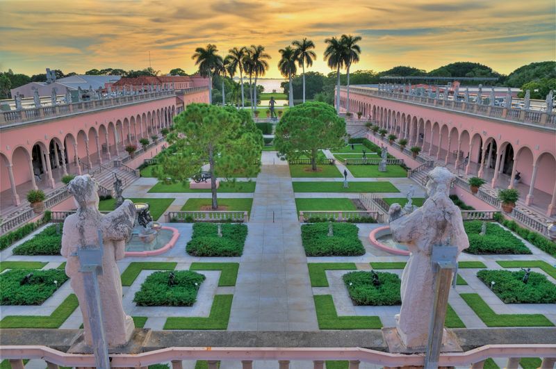The Courtyard and Italian Gardens: A European Escape in Florida