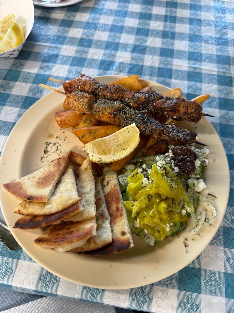 Chicken Skewers on Pita: A Fan Favorite