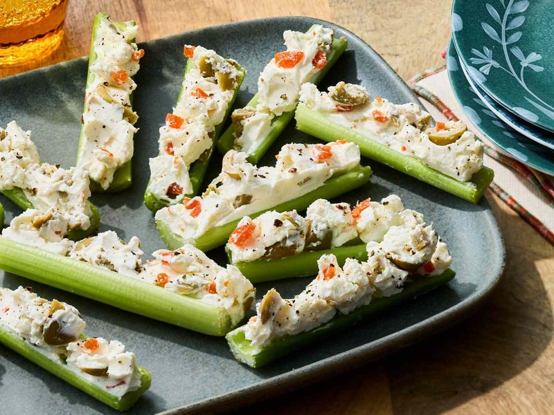 20 80s Party Foods That Look Wrong Now - But Were a Big Deal 18 Stuffed celery