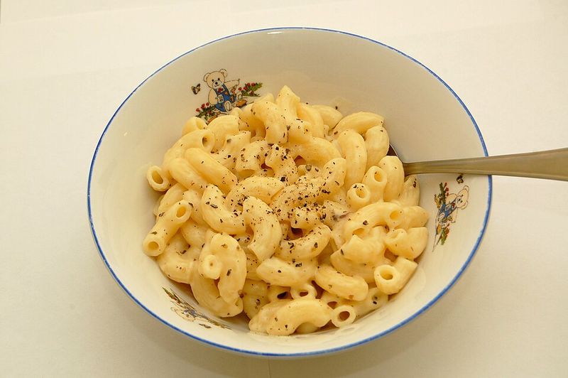 Boxed mac and cheese