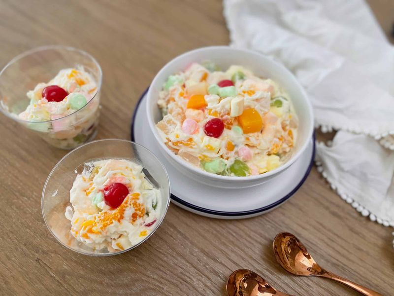 22 foods people call outdated - right before taking another bite 4 Ambrosia salad