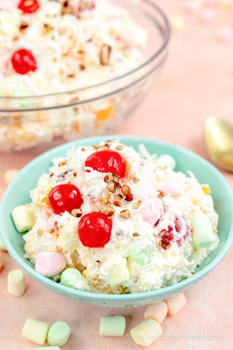 24 Old Recipes That Would Confuse a Wellness Influencer 18 Ambrosia salad