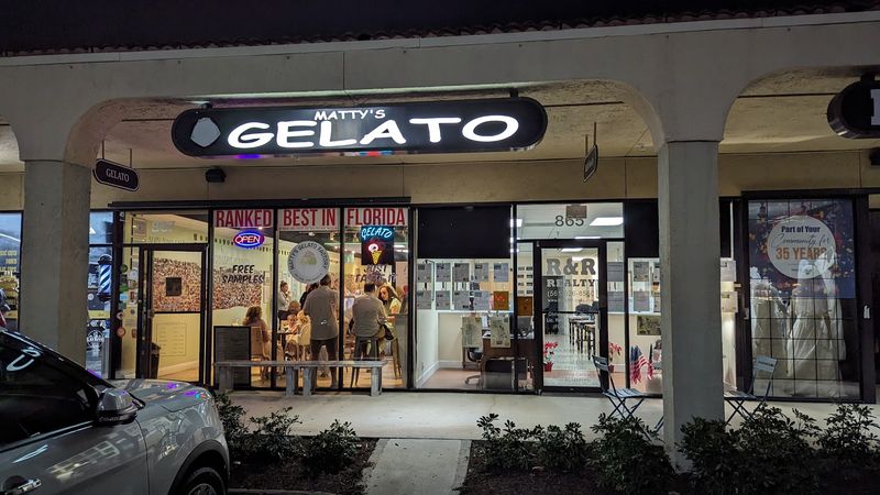 Matty's Gelato Factory - Juno Beach, Florida