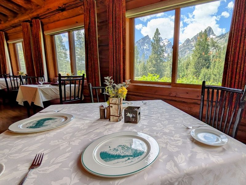 Jenny Lake Dining Room - Moran, Wyoming