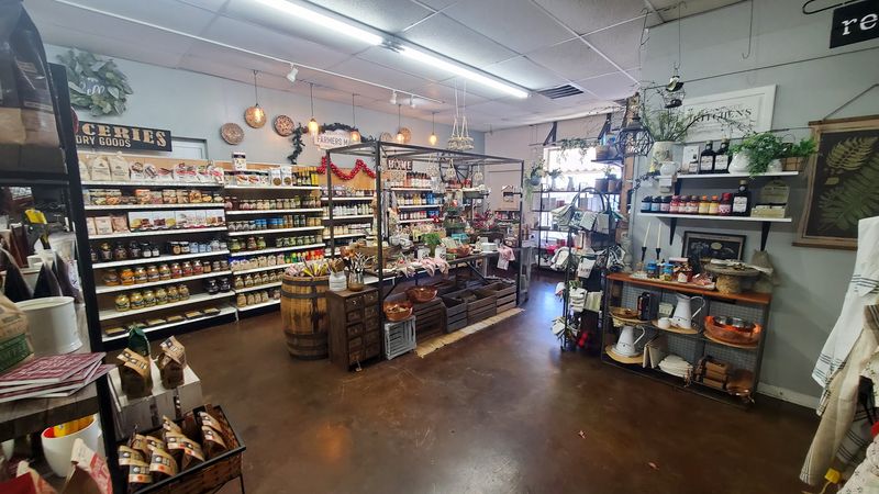 A Charming On-Site Market Full of Local Goods