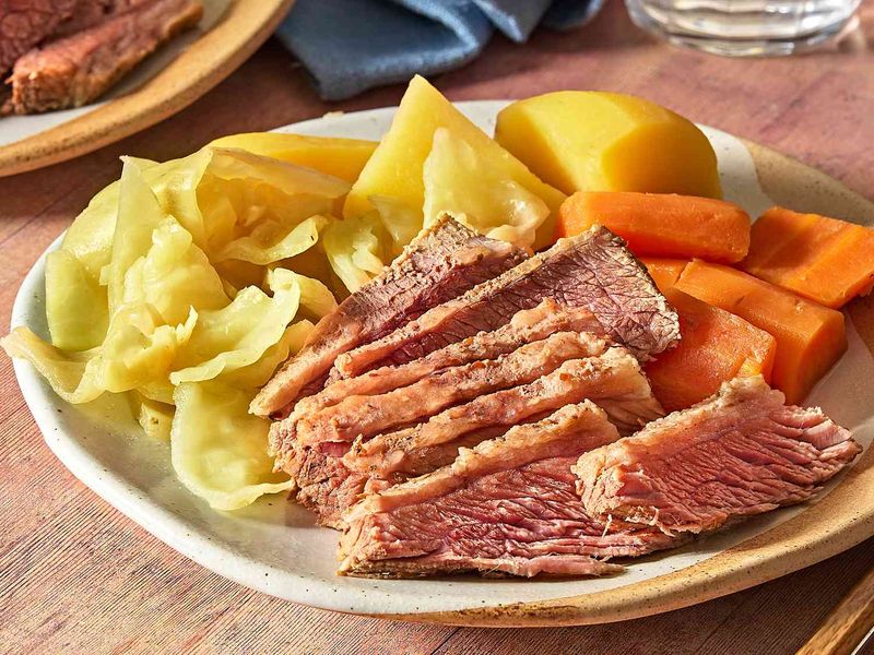 Corned beef and cabbage