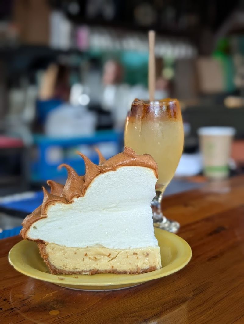 The Mile-High Key Lime Pie with Meringue