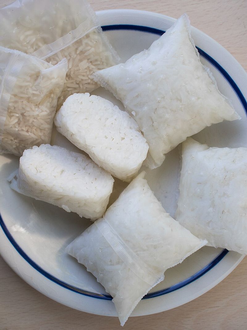 Ready rice packets