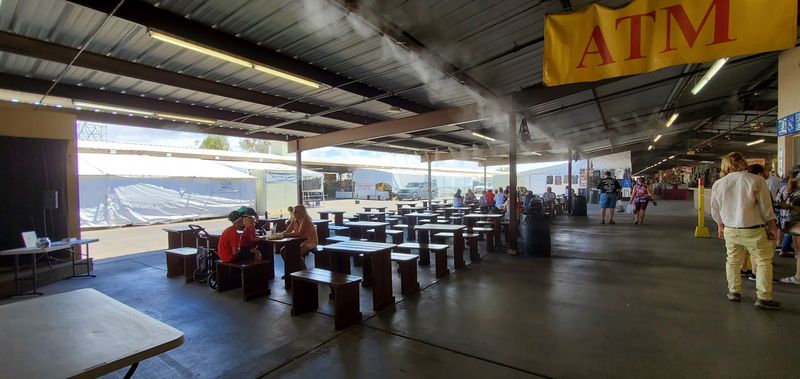 Fresh Food Vendors and a Lively Food Court