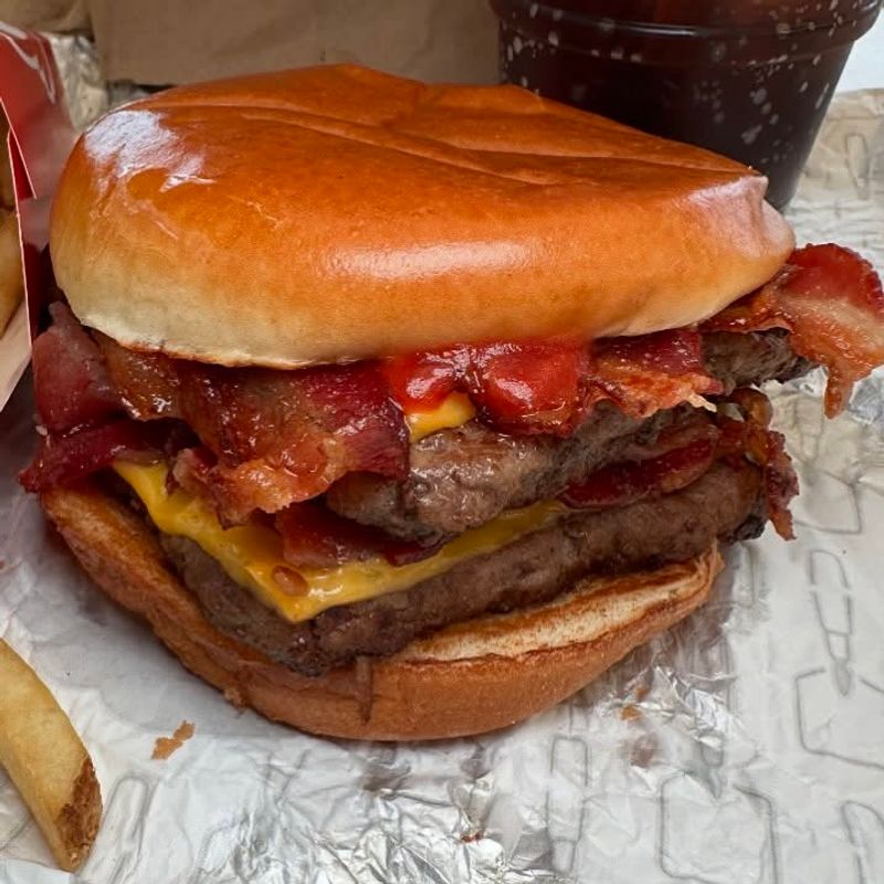 The Greatest Fast Food Burgers of All Time, Ranked 27 Baconator, Wendy's