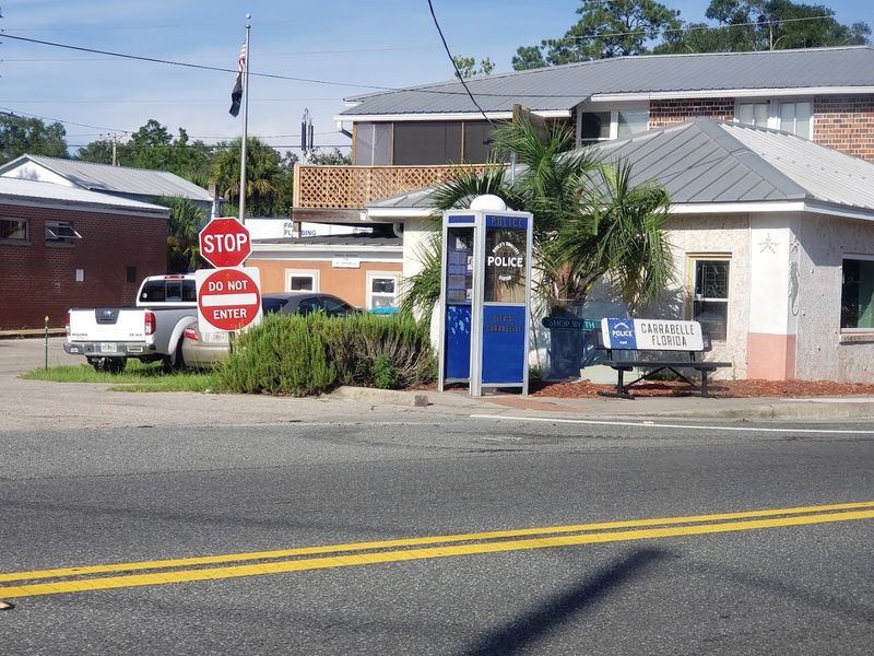 World's Smallest Police Station - Carrabelle, Florida