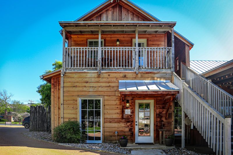 11 Texas Small-Town Cafes Where The Pie Case Does All The Talking 9 Hoffman Haus - Fredericksburg, Texas