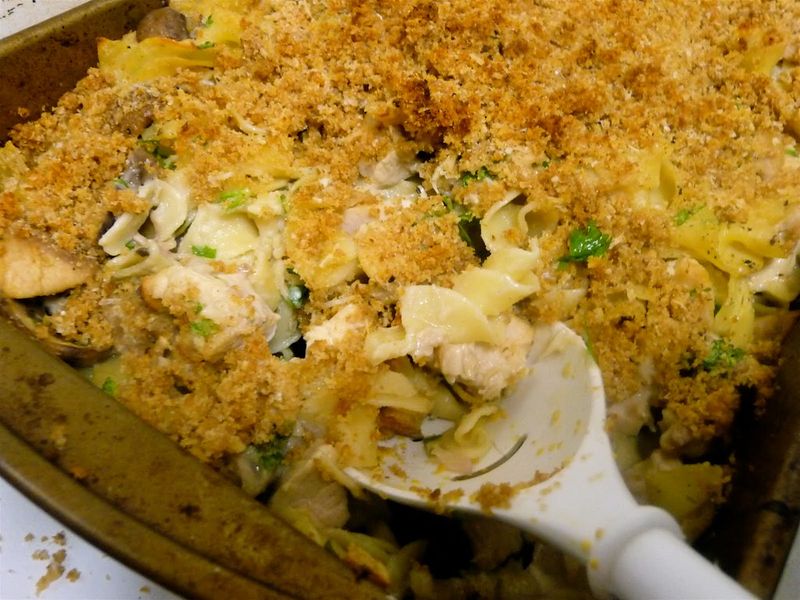 Turkey tetrazzini
