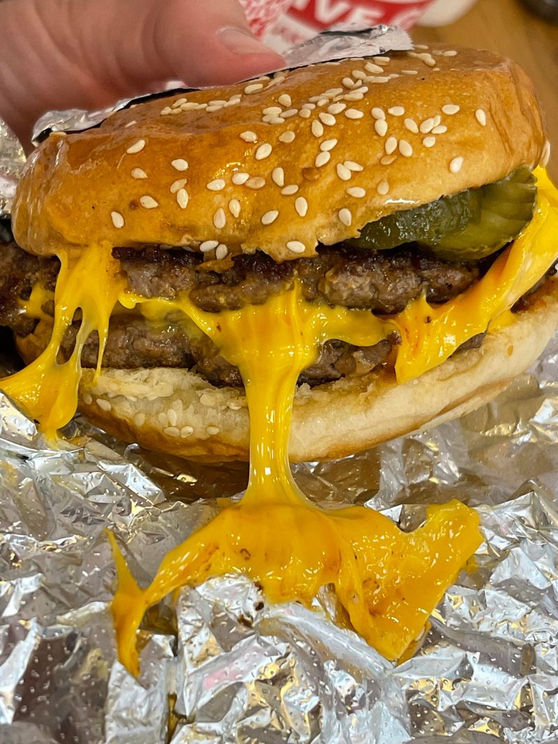 The Greatest Fast Food Burgers of All Time, Ranked 40 Cheeseburger, Five Guys