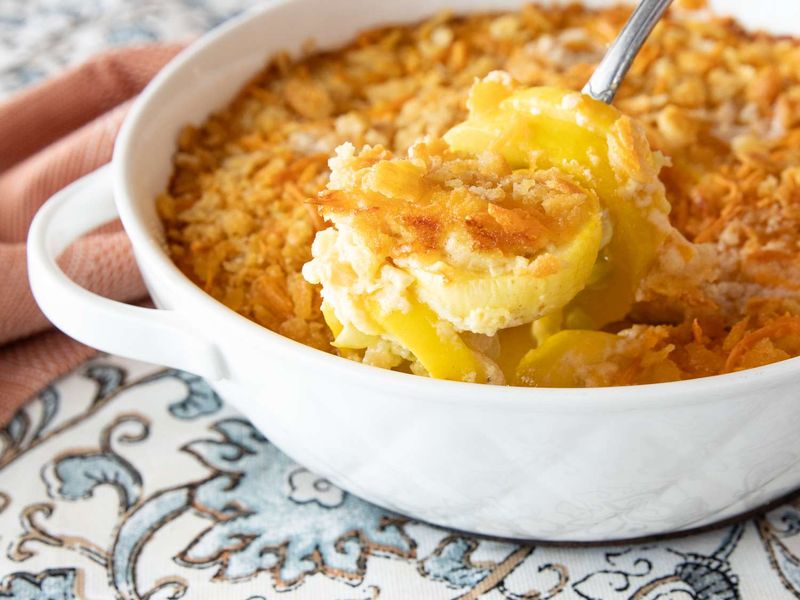 Baked squash casserole