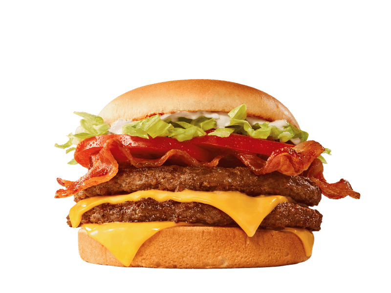 The Greatest Fast Food Burgers of All Time, Ranked 6 SuperSONIC Bacon Double Cheeseburger, Sonic Drive-In, USA