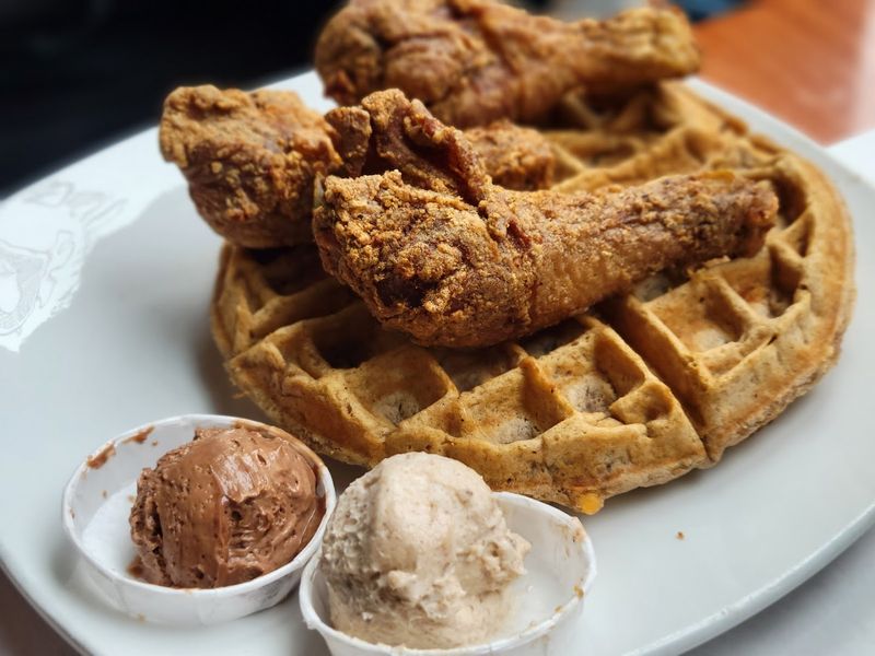 Dame's Chicken & Waffles - Durham, North Carolina