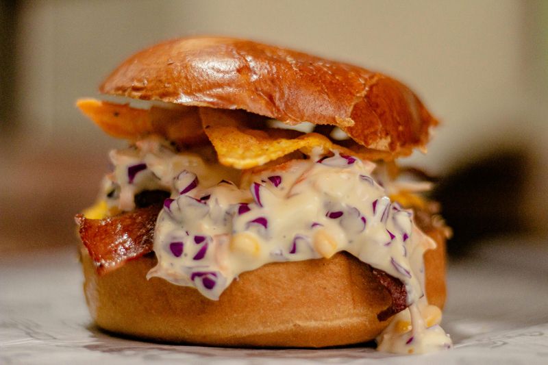 20 Foods That Taste Better When They’re a Little Wrong 7 Chips in sandwich