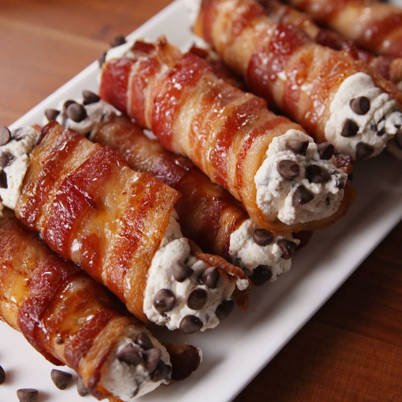 Bacon in dessert