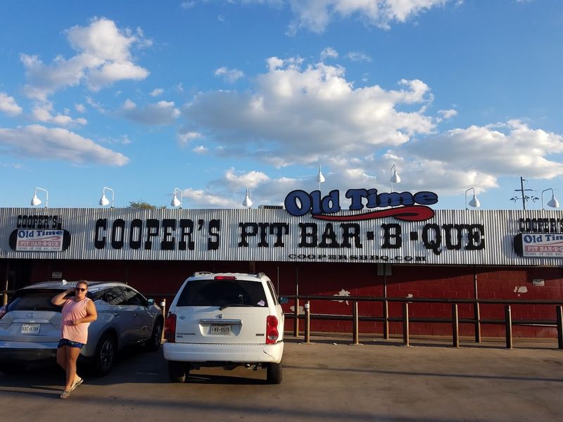 Cooper's Old Time Pit Bar-B-Que - Llano, Texas