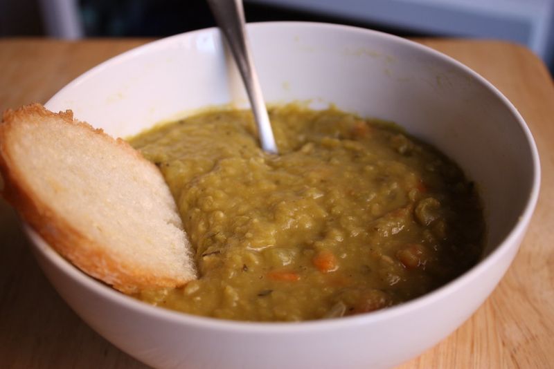 Split pea soup