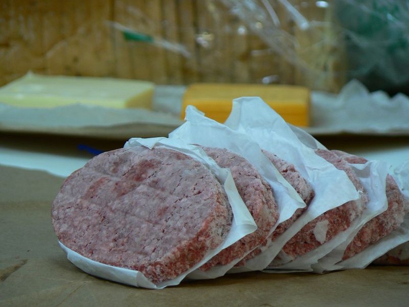 Premade burger patties