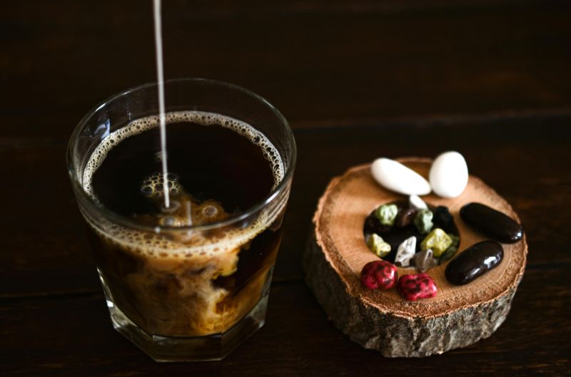 Flavored coffee creamer