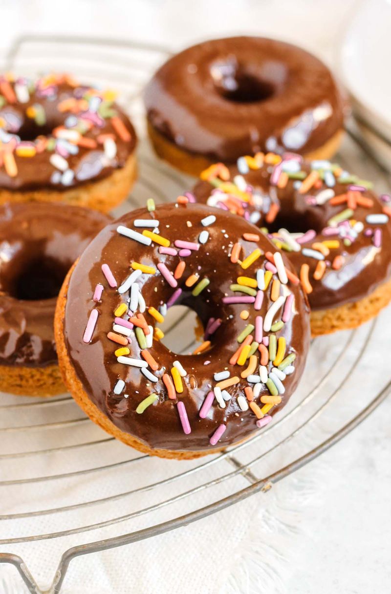 Almond flour donuts
