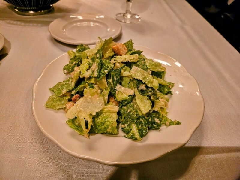 Tableside Caesar Salad That Guests Call the Best They Have Ever Had