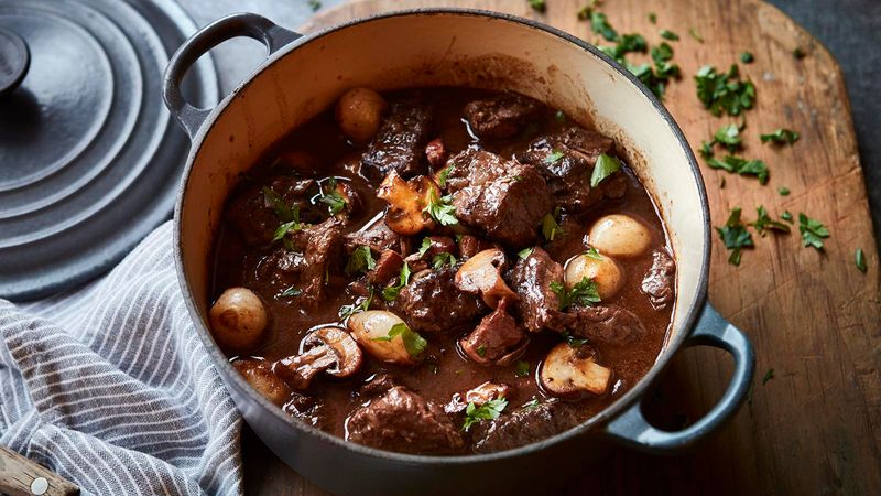 Beef bourguignon
