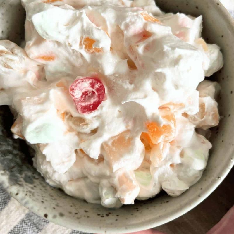 Fruit cocktail fluff