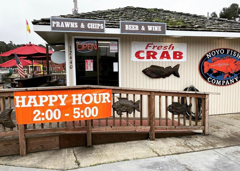 12 Small California Seafood Shacks That Are Totally Worth the Trip 4 Noyo Fish Company - Fort Bragg, California