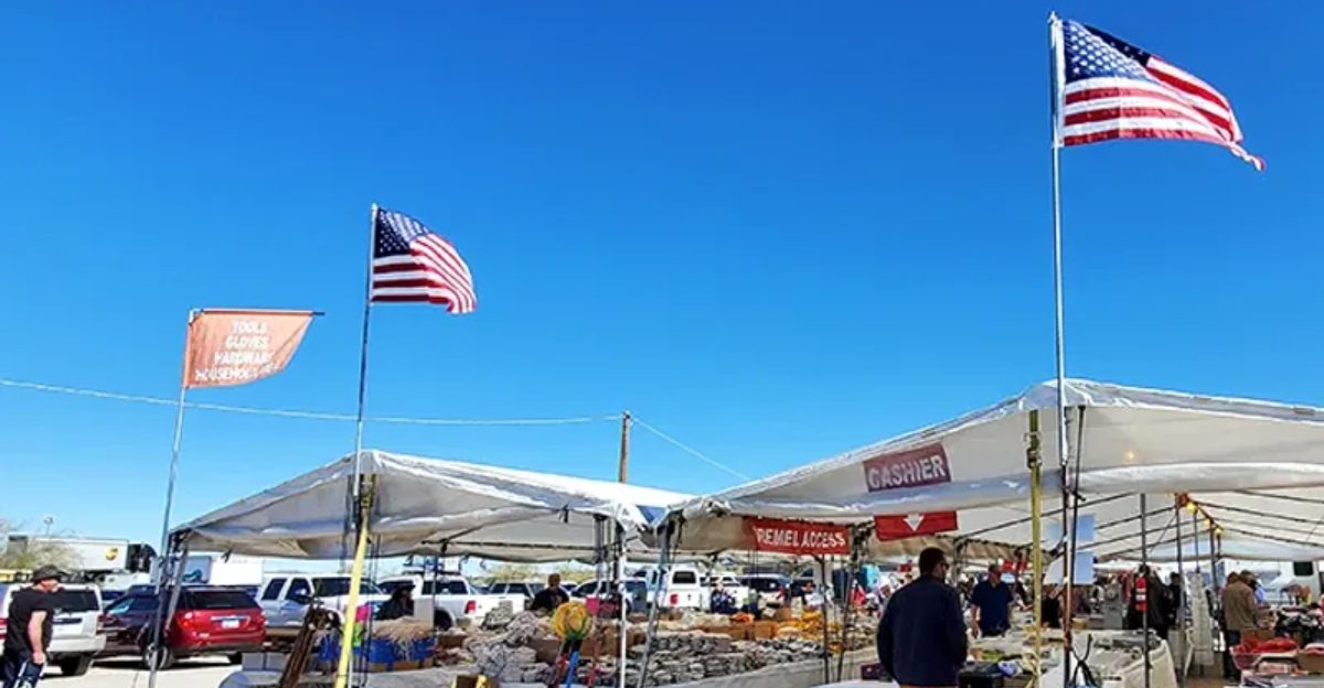 Shoppers Travel Across Arizona to Find Bargains at This Massive Flea Market