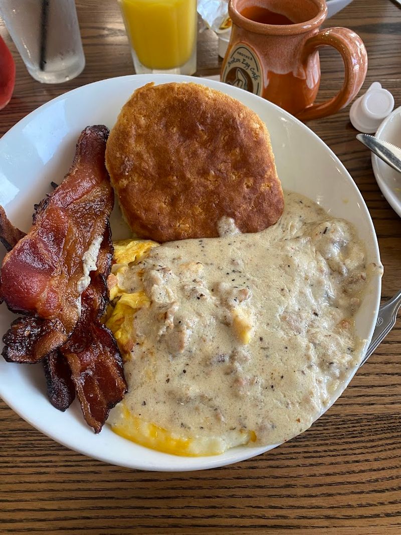 Biscuits and Gravy With House-Made Sage Sausage