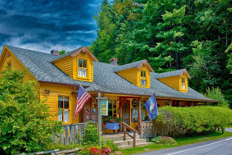 The Most Charming Small-Town Dining Spot in Every State Plus Bonus Picks 49 The Hütte Restaurant - Helvetia, West Virginia