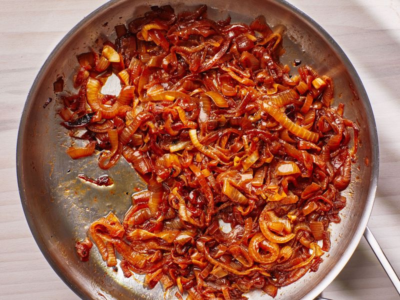 Caramelized onions from scratch