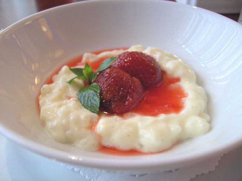 Rice pudding