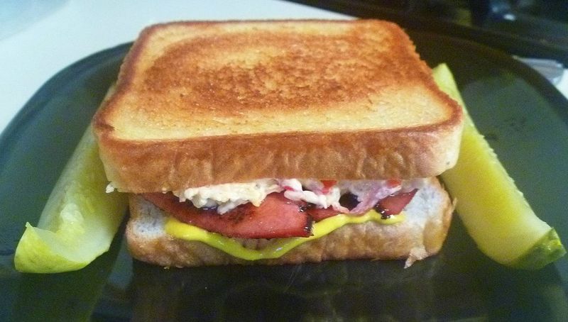 22 foods people call outdated - right before taking another bite 11 Fried bologna sandwich