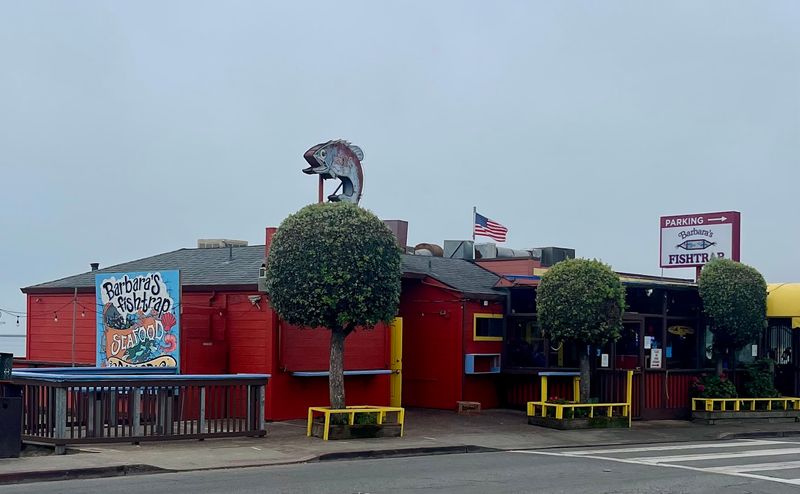 12 Small California Seafood Shacks That Are Totally Worth the Trip 9 Barbara's Fishtrap - Half Moon Bay, California