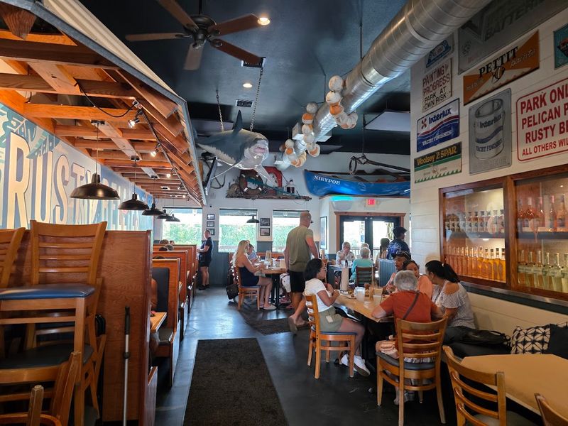 13 Florida Oyster Bars Where The First Dozen Never Feels Like Enough 6 Rusty Bellies Waterfront Grill, Inc. - Tarpon Springs, Florida