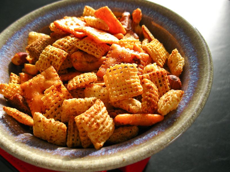 20 80s Party Foods That Look Wrong Now - But Were a Big Deal 19 Chex mix