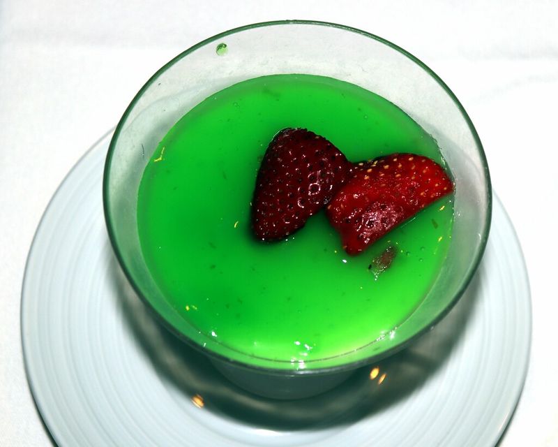 Jello with fruit