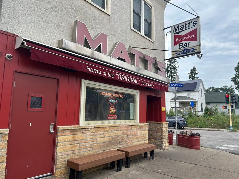 22 Old-Fashioned Lunch Counters Across America Where the Daily Special Still Rules 20 Matt's Bar and Grill - Minneapolis, Minnesota