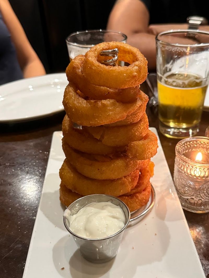 Crispy Onion Ring Stack